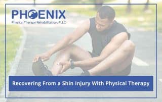 Suffering a shin injury in Phoenix